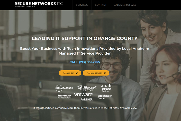 IT SUPPORT IN ORANGE COUNTY
